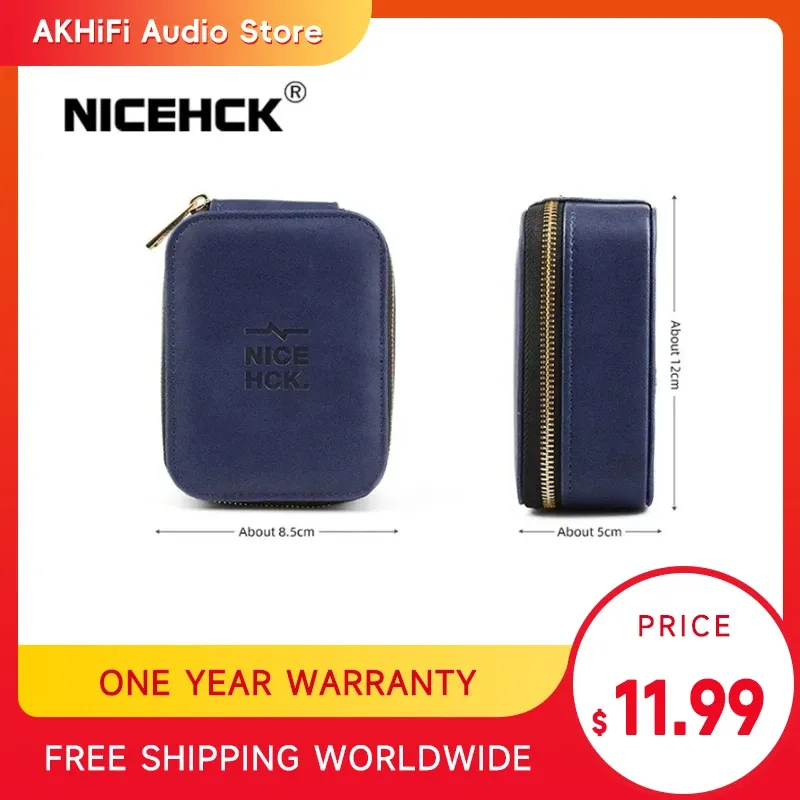Accessoires Nicehck Net Pocket POCKET PORTABLE PU PU Grande capacité Écouteur à fermeture éclair Box de rangement Cable Organisateur Accessoires pour F1 MK4