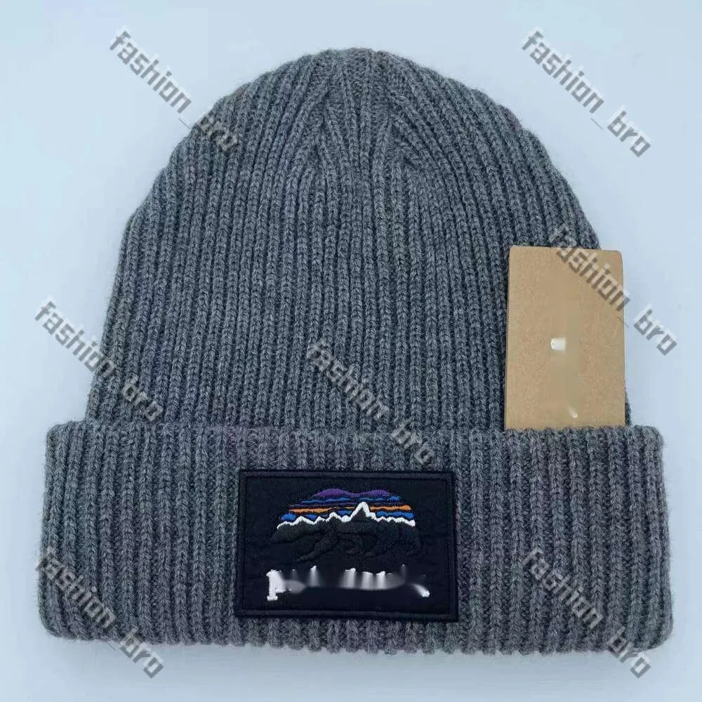 Cappello di design Cappello Patagonie Berretto a cuffia Coppia Cappello invernale Uomo Donna Tempo libero e caldo cappello lavorato a maglia all'aperto Trend 282