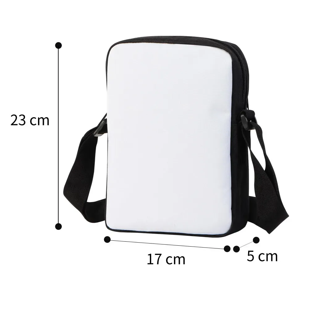 Messenger Bags Sublimation Move DIY Blank Heat Transfer Printing Vertical model Flap Crossbody Bag