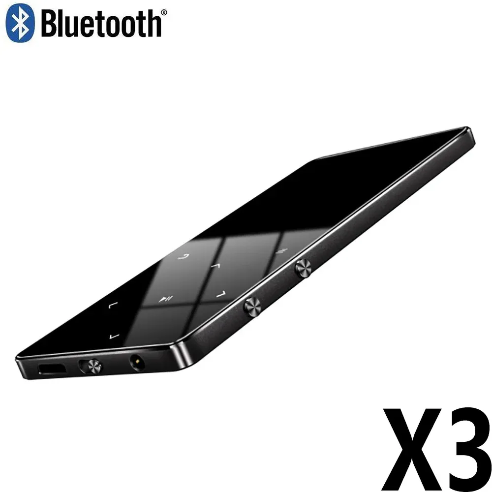 Players New Bluetooth MP3 Player Touch Key Ultra Thin Video Music Player avec haut-parleur de 1,8 pouce Écran de couleur avec FM Radio Ebook Record