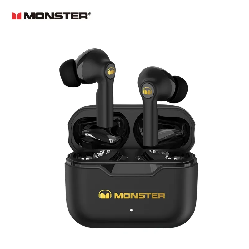 Trimmer Monster XKT02 TWS Wireless Bluetooth 5.1 Headset Subwoofer HiFi Surround Sound Qualit Super Akkulaufzeit Bluetooth -Ohrhörer