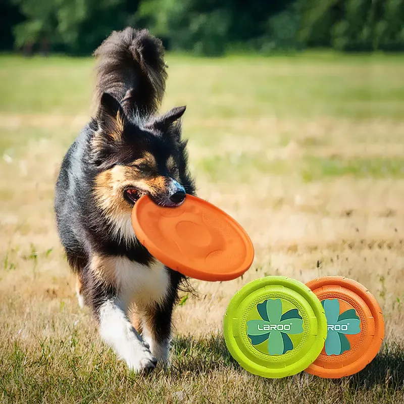 Toys Multiuse Dog Flying Disc Drabla Eva Pet Toy Chew Interactive Training Throwing Fly Disc For Pets Outdoor Play Games Sport