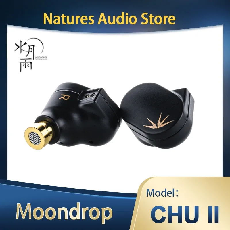 Kopfhörer Moondrop CHU II Dynamic Driver Inear-Kopfhörer CHU2 DSP-Monitor IEM-Kopfhörer CHU II TYPE C Ohrhörer mit abnehmbarem 0,78-mm-Kabel