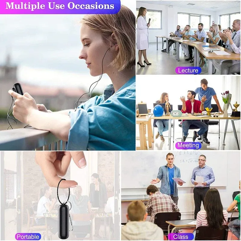 Players Best Quality Magnet Micro Sound Voice Recorder Pen Professional Activated 400 Hours Dictaphone MP3 Players Recorder for Meetings