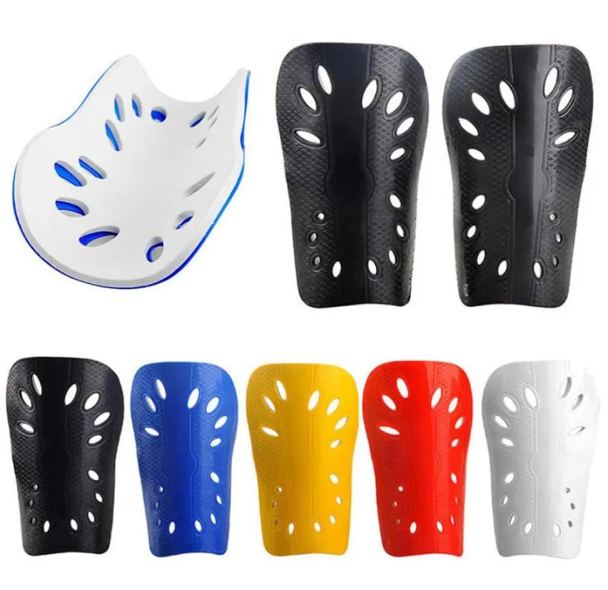 Hela 1 par Ultra Light Cuish Plate Soft Soccer Football Shin Guard Pads Leg Protector Stödes andas Shinguard för män 1172276