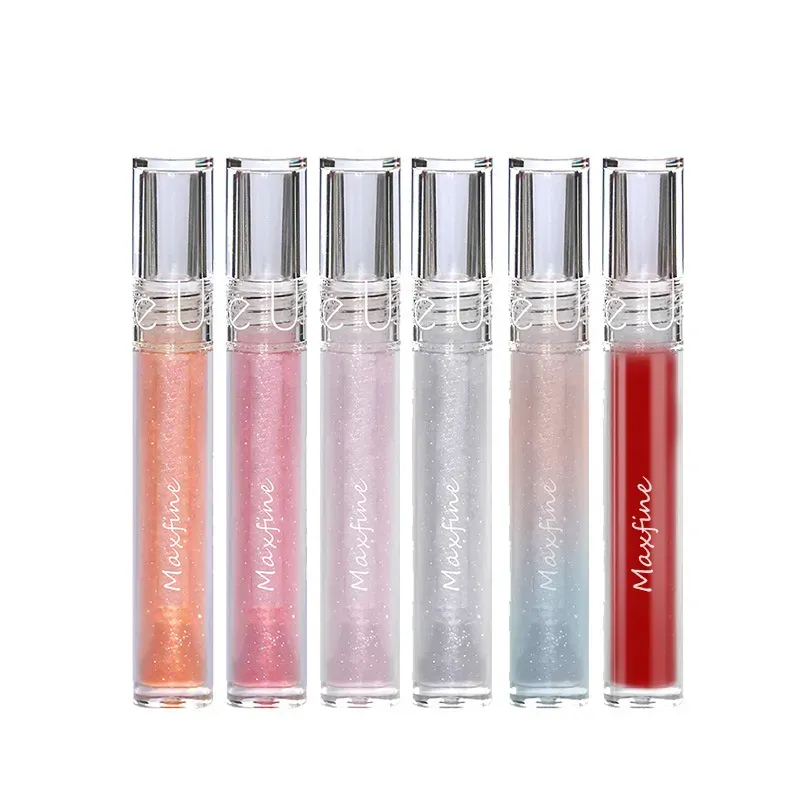 Mirror Water Lip Gloss Lip Glaze Transparent Glass Lips Oil Waterproof Liquid Plumping Lipstick Lipgloss