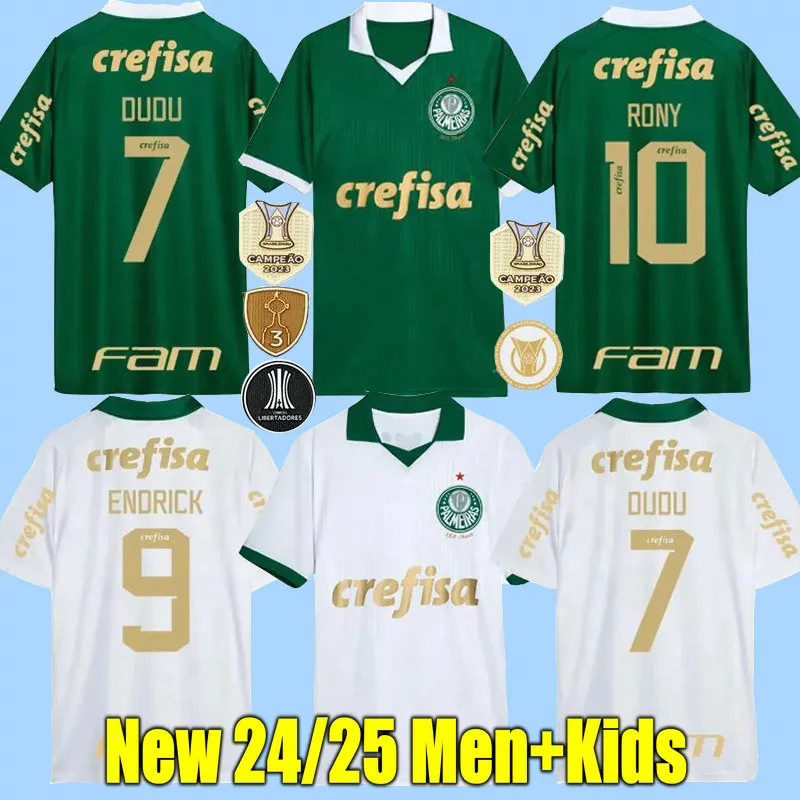 Palmeira Soccer Jerseys 2024 2025 Dudu Rony G.Gomez Palmeira Football Shirts G. Menino Giovani R.Veiga Jersey 24 25 Mężczyzn Women / KIT KIT SHIRTS