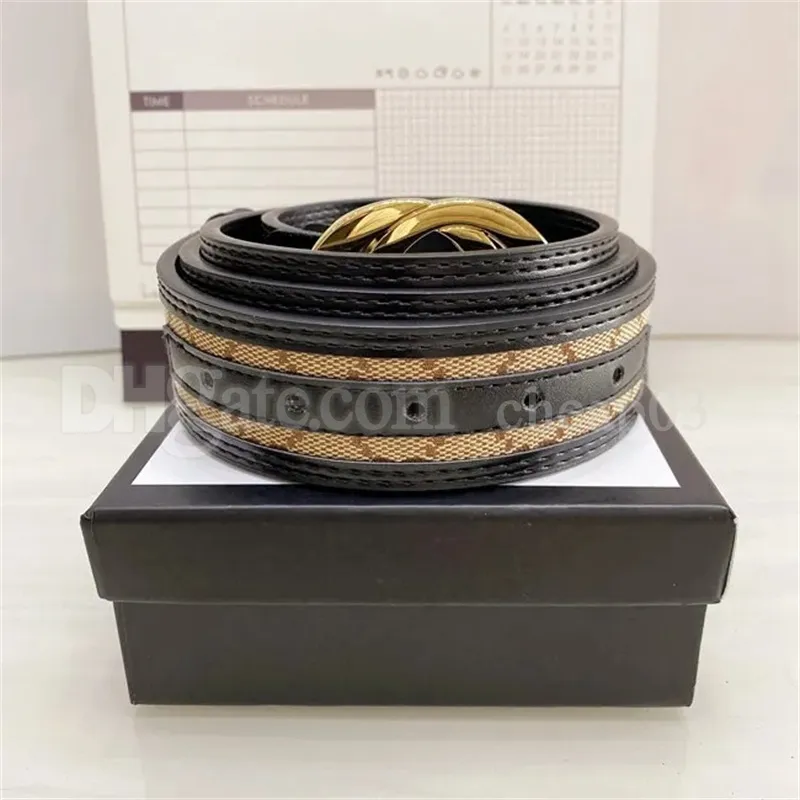 20 kleuren mode heren riem luxe man ontwerpers vrouwen jeans riemen slang grote gouden gesp cintura maat 95-125 cm met doos unisex