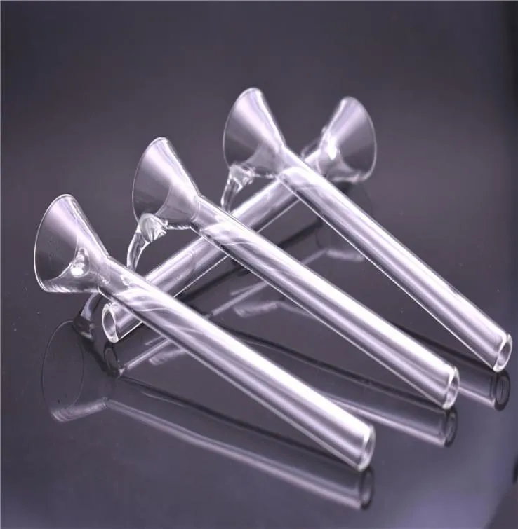 Szklane slajdy męskie i żeńskie ścieżki szkiełek łodygi proste w dół do szklanych szklanych rur 8708993