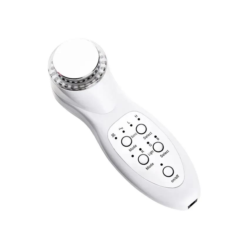 Relaxation 7 Led photothérapie 3mhz ultrasons Vibration Photon rajeunissement soins du visage supprimer les rides beauté masseur pour les yeux