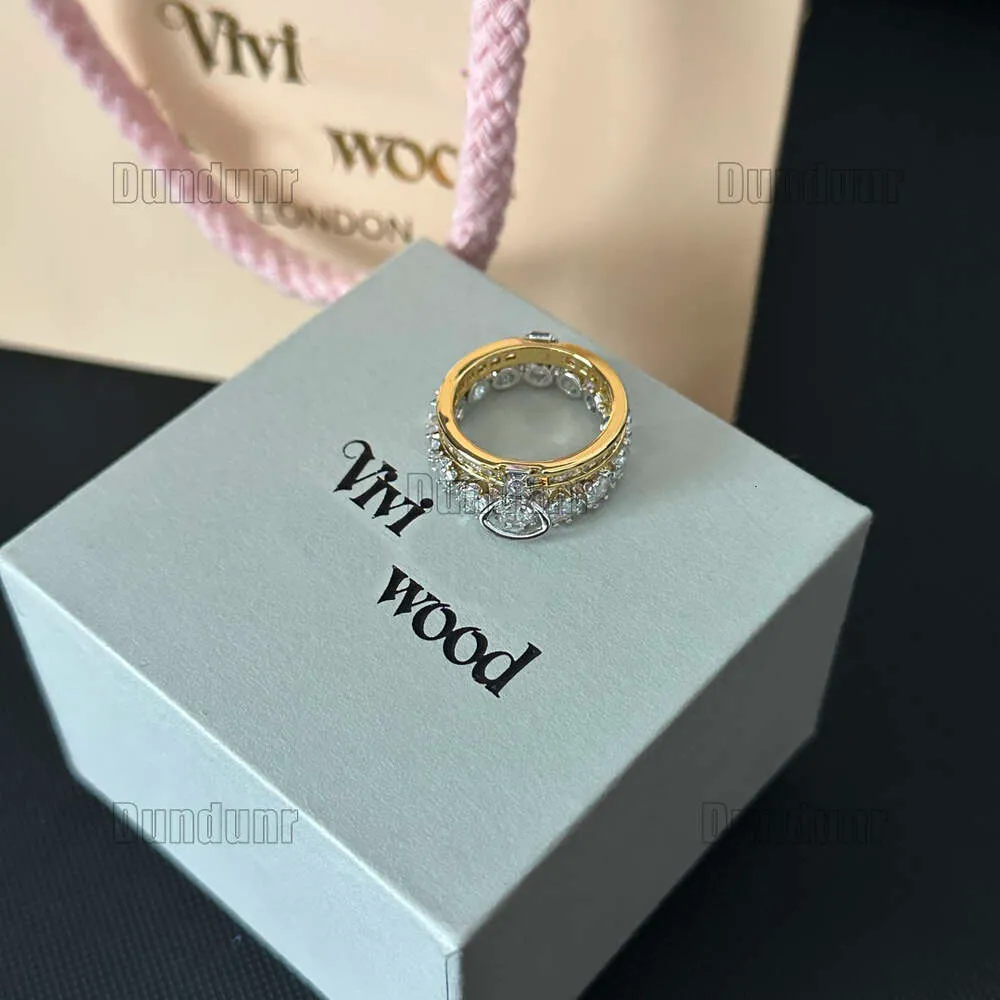 Love Rings Womens Mens Viviane Westwood Designer Ring Par Jewelry Casual Fashion Street Ladies Rings Holiday Gifts 0111