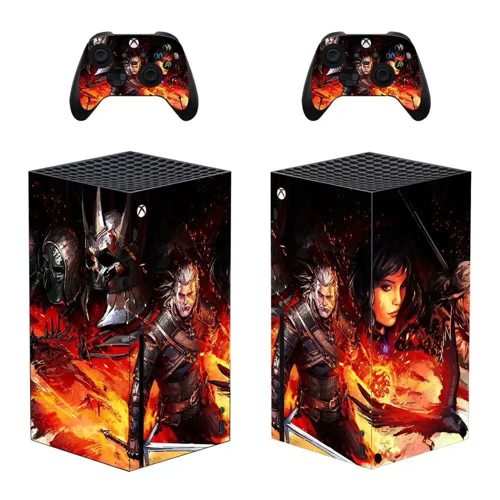 ملصقات جديدة لعبة ملصقات ألعاب Skin Doacal لوحدة التحكم Xbox Series X و 2 وحدات تحكم Xbox Series X Skin Sticker Vinyl