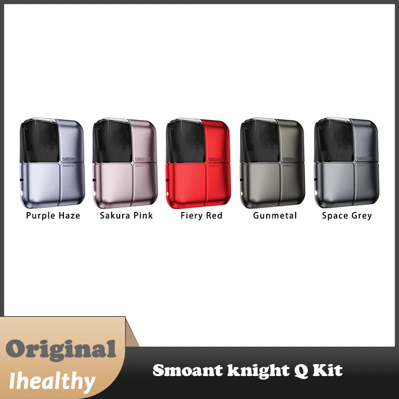 Smoant Knight Q Kit Built-in 1000mAh battery 3ml Knight Q pod Fit for P Series Coil 0.6Ω/0.8Ω/1.0Ω Bottom airflow control system