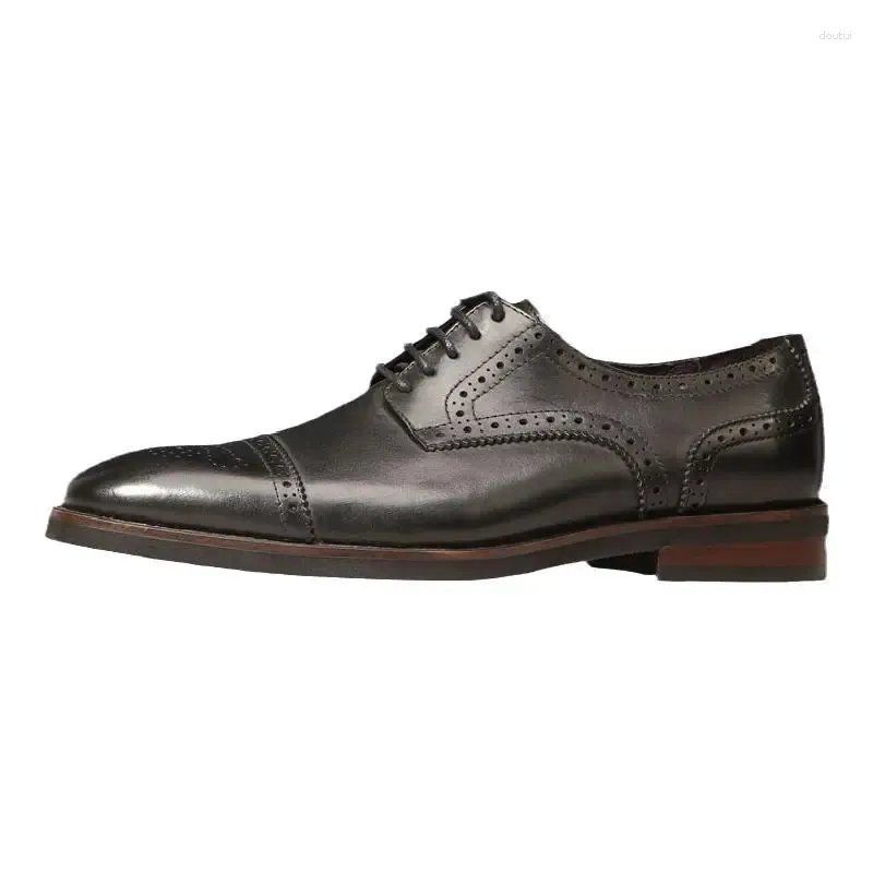 Chaussures habillées hommes Oxford peau de serpent imprime style classique en cuir bout carré noir à lacets formel