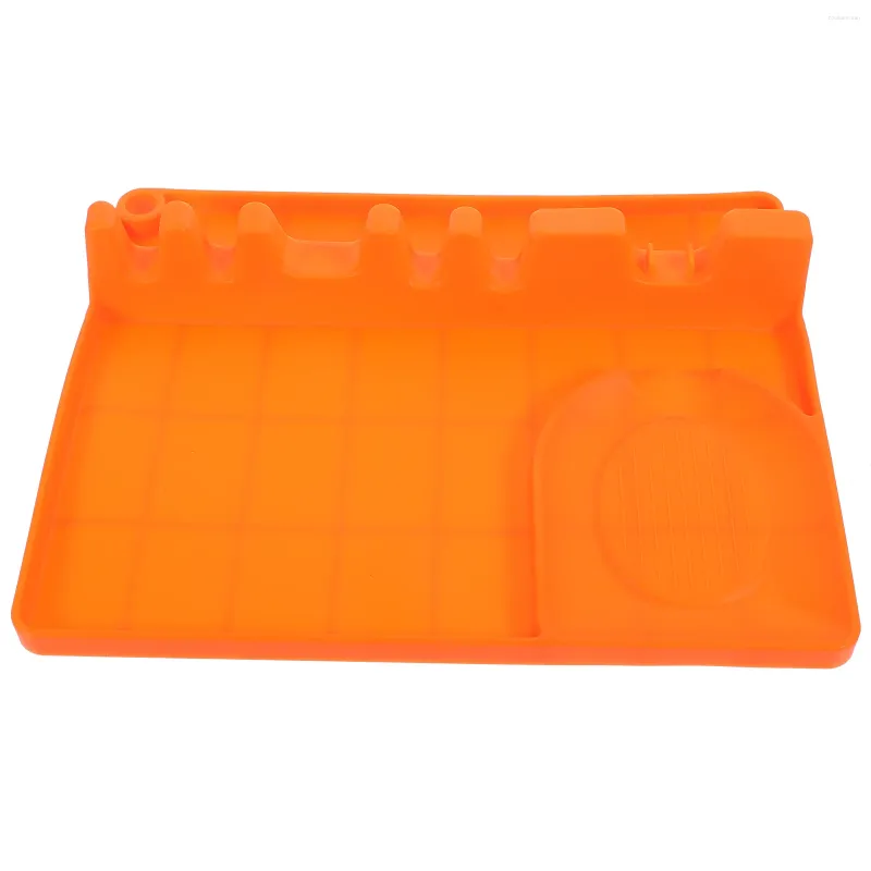 Rangement de cuisine, repose-cuillère en Silicone, porte-baguettes, joli support, baguettes, couverts, cuillères pratiques, plateau en Gel de silice, petit