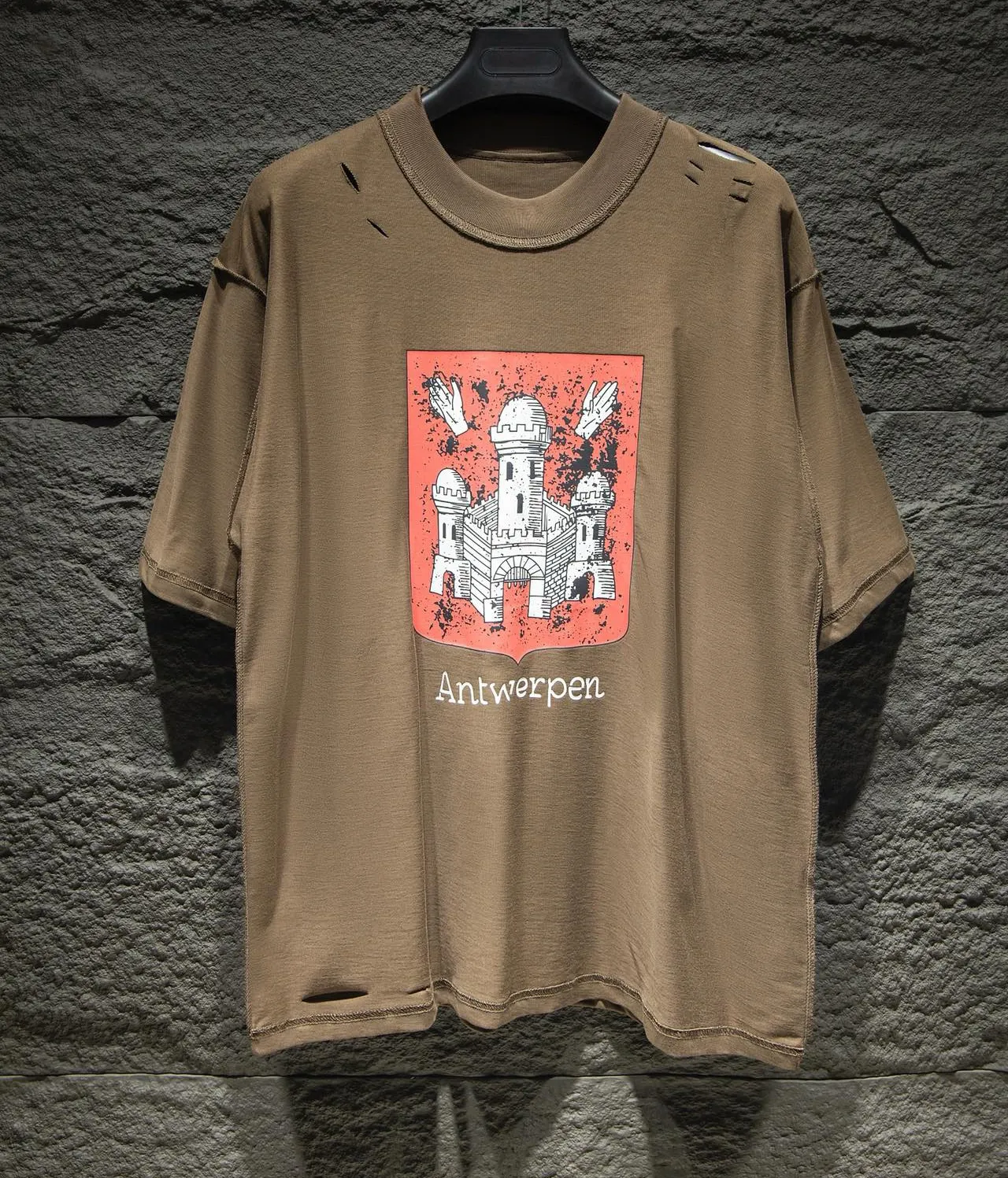 T-shirt Plus da uomo Polo Girocollo ricamato e stampato abbigliamento estivo in stile polare con puro cotone da strada 25574s