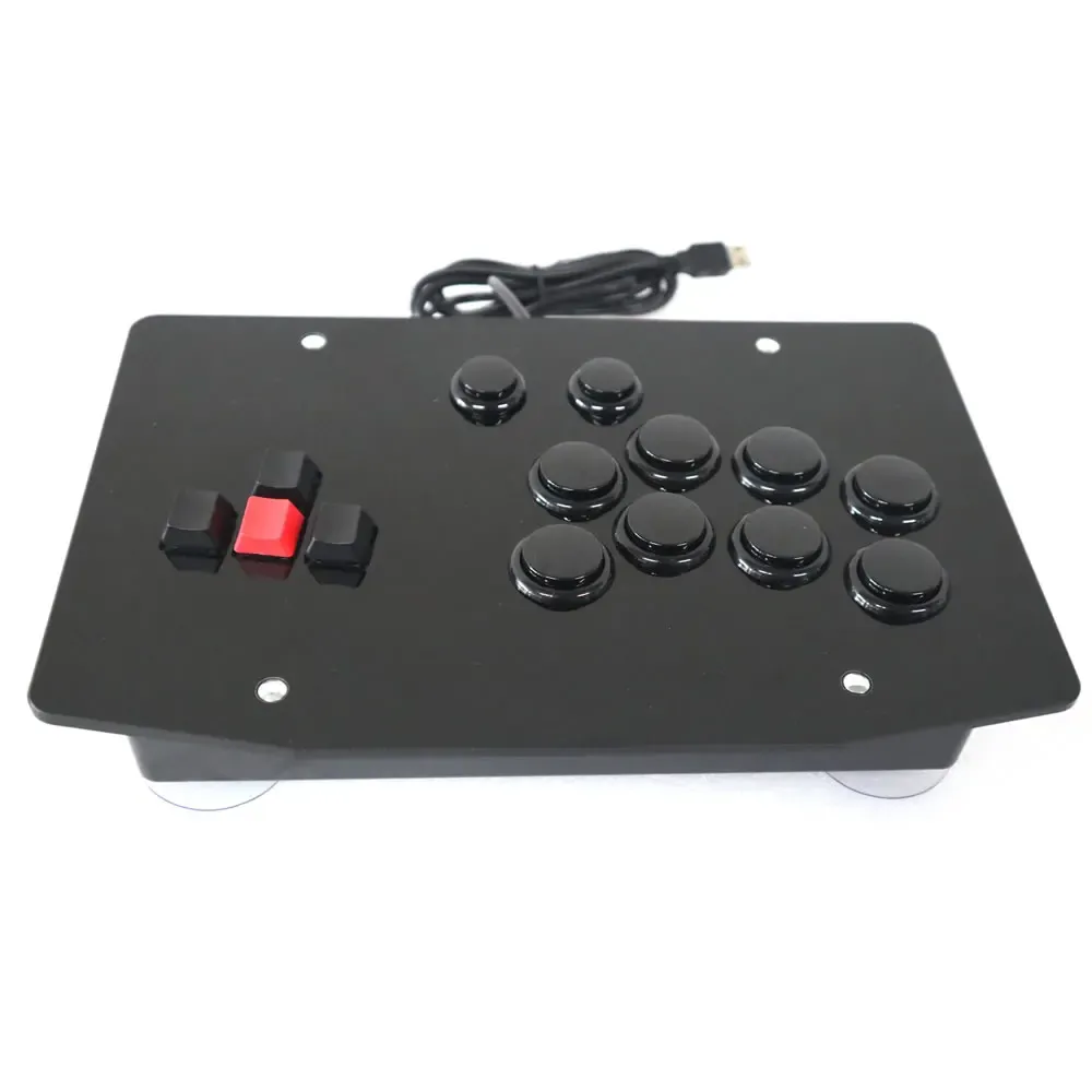 Joysticks RACJ500K Tastatur Arcade Mixbox Stil Fight Stick Game Controller Joystick für PC USB