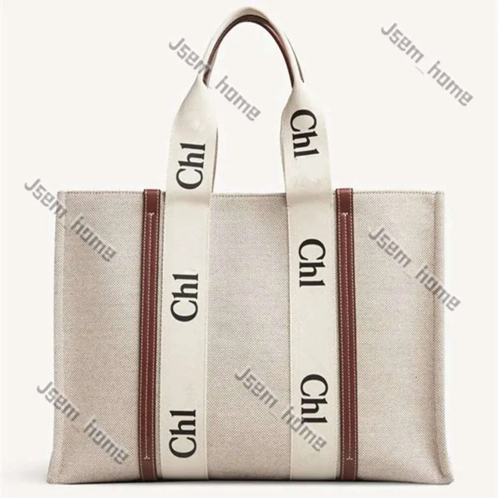 3 taille Shopper Woody grand chlo sac fourre-tout sac de créateur pour femme homme luxe sac à main toile nylon lin moyen plage grands sacs voyage bandoulière sac à bandoulière 130