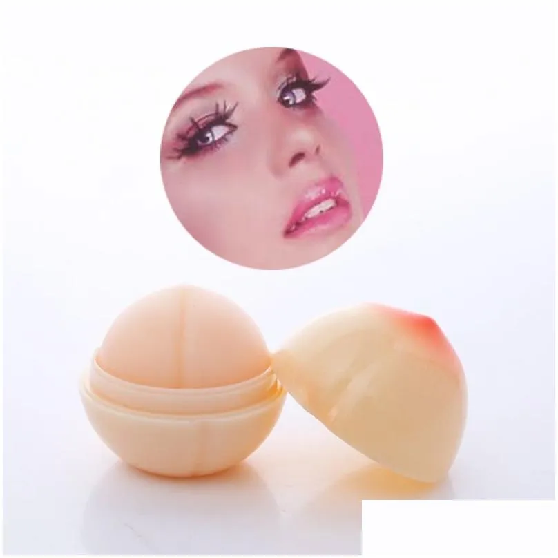 Lip Balm Romantic Bear Kiwifruit Flavored Magic Lip Balm Long Lasting Moisturizing Lipp Pomade Cute Chapstick Makeup For Dry Lips Drop Dhxk8