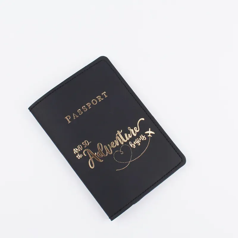 Card Holders PU Travel Waterproof Transparent Leather ID Dirt Passport Holder Cover Wallet