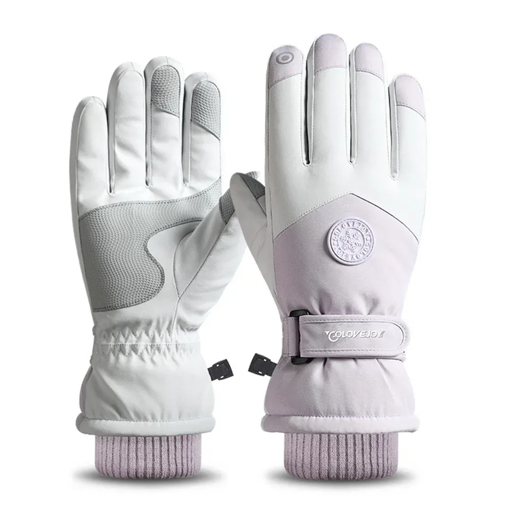 Gants 2023 hommes femmes 2IN1 gants de Ski Snowboard neige Sports d'hiver chaud imperméable coupe-vent Ski imperméable thermique gants de neige