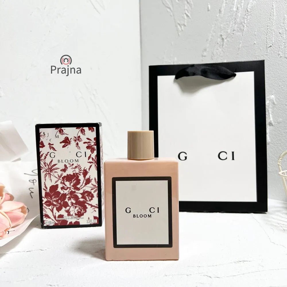 Onafhankelijk merk Luxe designparfum EDP 100 ml Roze Bloemengeur voor Dames hoogste versie Klassieke stijl langdurig Vakantie- en verjaardagscadeaus