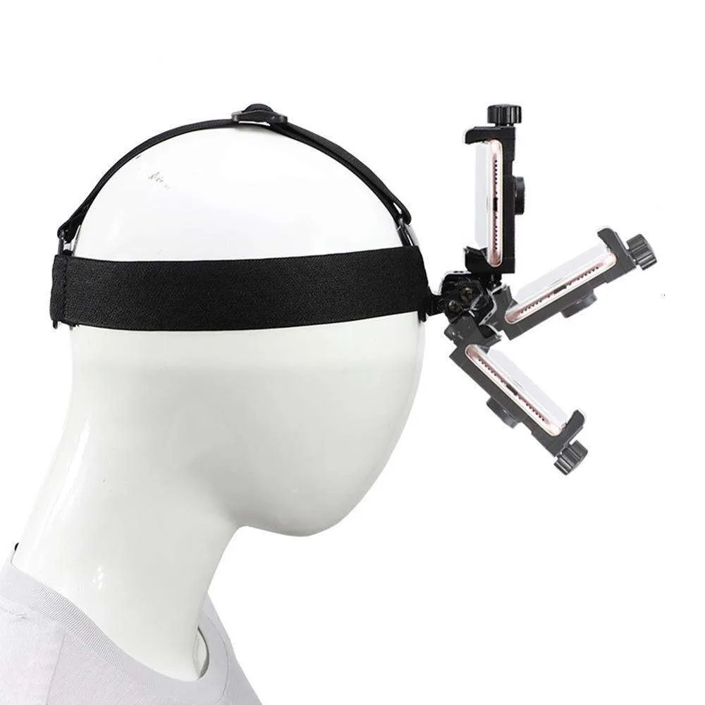 Подвесной повязка на голову для связи, держатель для мобильного телефона, кронштейн Gopro, подставка для камеры, предназначенная для съемки видео во время езды, ходьбы, бега