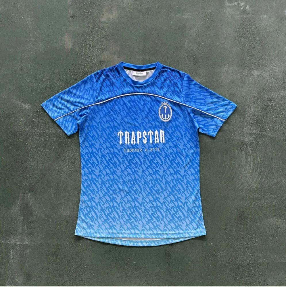 2024 Football T shirt Mens Designer jersey TRAPSTAR summer tracksuit Breathable design Motion 4110ess