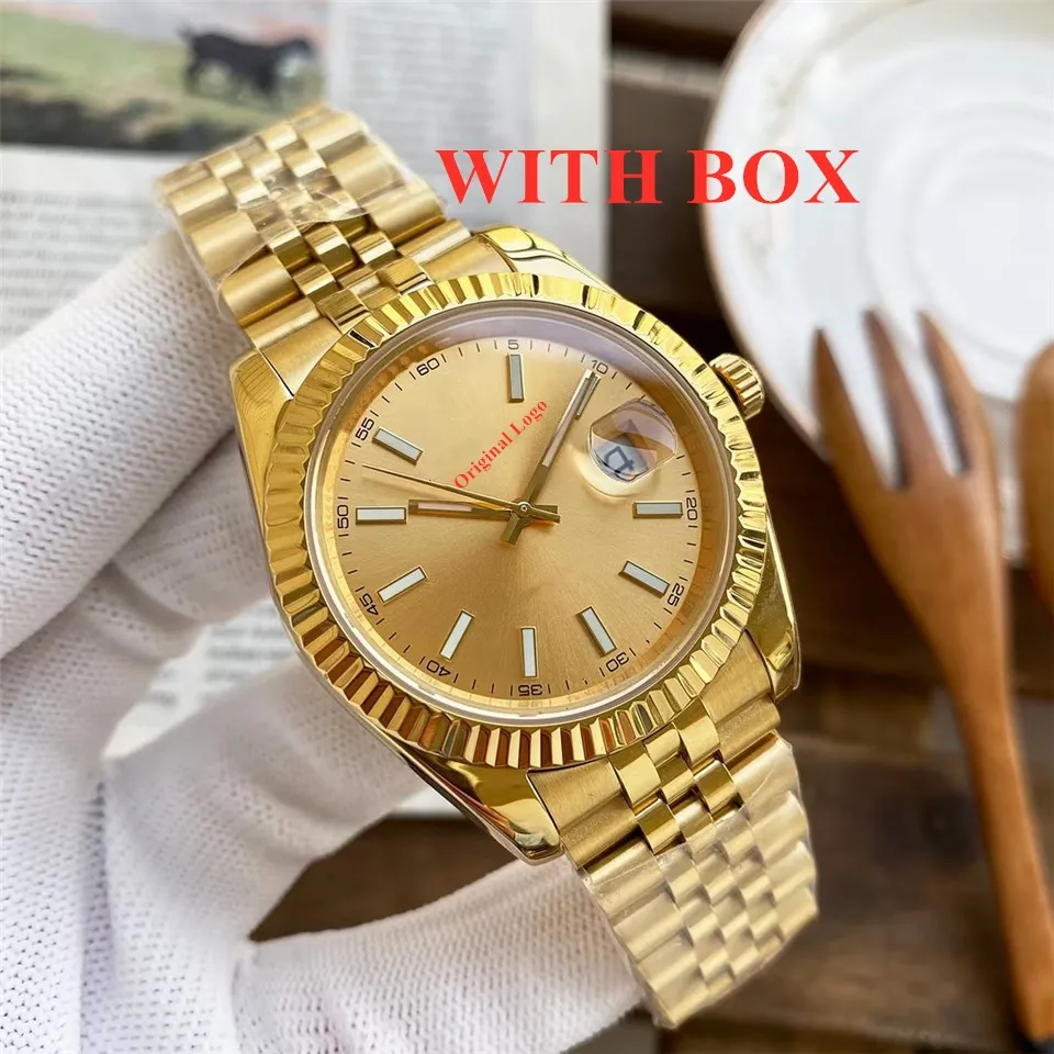 Hot Sale Montre Original Datejust 40mm Men Watches High Quality Fashion Movement Wristwatches Automatic Mechanical Designer Luxury Mens Watch