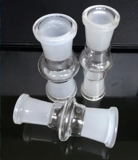 10 Styles Glass Hookah Bongs Adapter 14.5mm 18.8mm Male Female Adapters Strainght Joint 14mm 19mm Converter for Dab Rigs