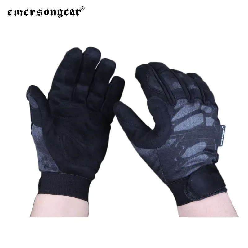 Перчатки Emersongear Тектические легкие мамуфляжные перчатки борьбу с ручной защитой