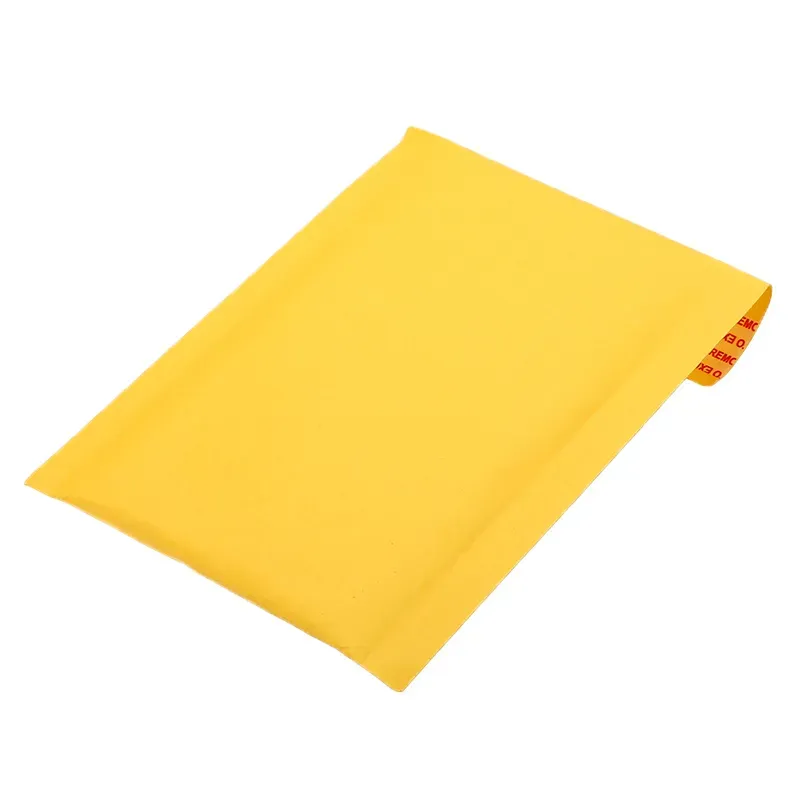 Kraft Paper Bubble Envelopes Bags Mailers Padded Ship Envelope with Bubbles Mailing Bag Drop Ships Yellow