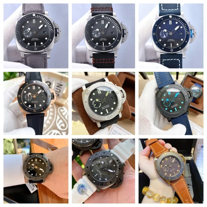 V7-F Montre de Luxe Mens Watches 47mm輸入2555自動機械運動スチールケースラグジュアリーウォッチwristwatches259l