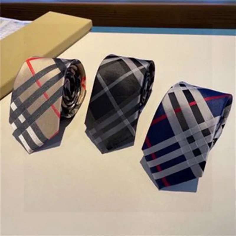 Nya 2024 mäns slips Luxurys nacke slipsar mode båge varumärke garnfärgade band retro varumärke slips mäns party casual nackband