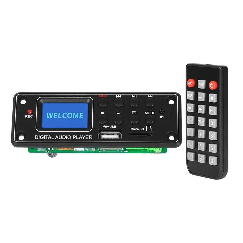 Kit TPM006C Yüksek Kaliteli Mp3 Çalar Decoder Modülü USB SD BT FM Audio Player Player Board Ditigal Audio Player Arabası