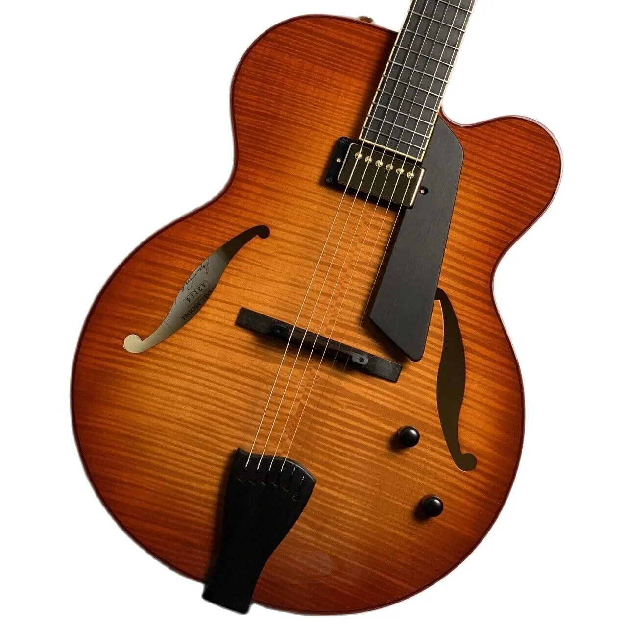 Полная акустическая гитара Jim Hall Model Violin Burst 2024 г.