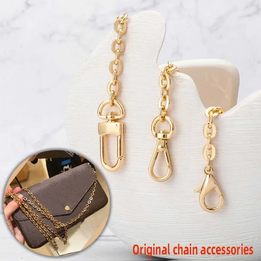 Women's Bag Accessories Gold Chain Accessories Högkvalitativ anpassad Original axelband som är tillämplig på alla typer av stil B245J