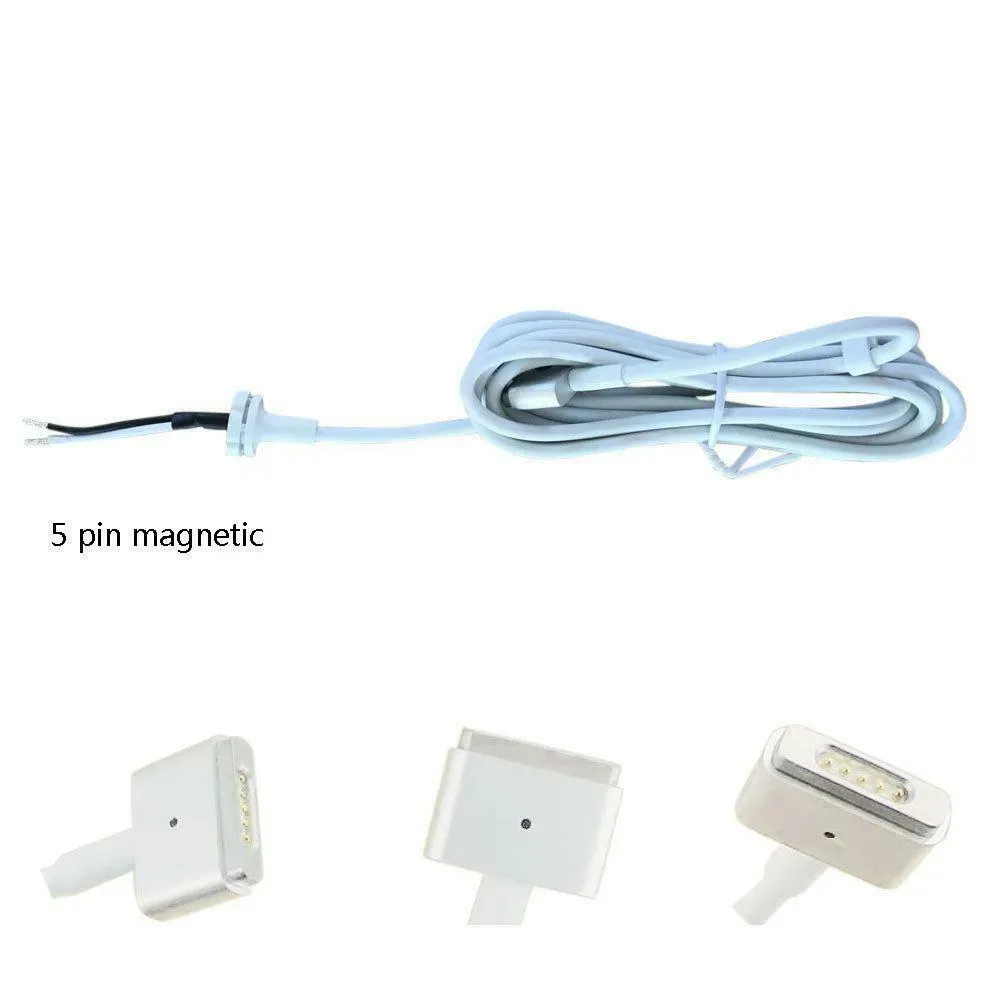 45W 60W 85W AC Power Adapter Cable T-tip Repair Cord or Macbook Magsafe 2