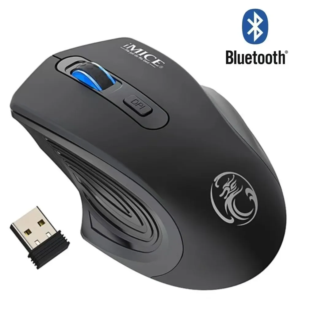 MICE Wireless Mouse Computer Ordinage Bluetooth souris Bluetooth Mouse Wirelesss Ergonomic Mouse Gamer Silent Mice Gaming USB Mause pour ordinateur portable PC