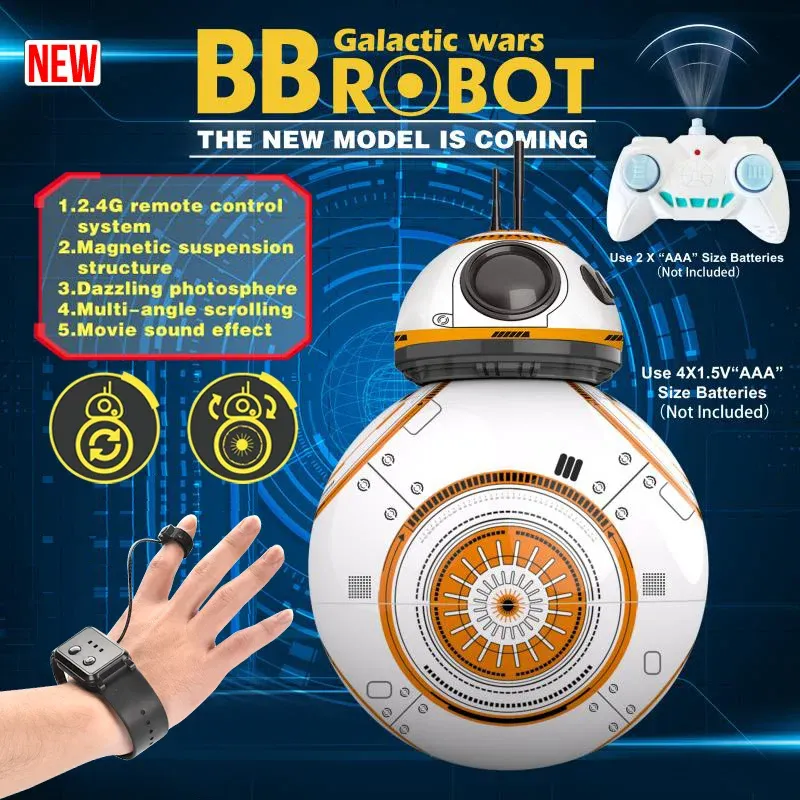 Bilar 2.4G RC Robotbil med ljudgestavkänning induktion Elektrisk intelligent programmerbar leksak Remote Control Robots Boy Girl Gift