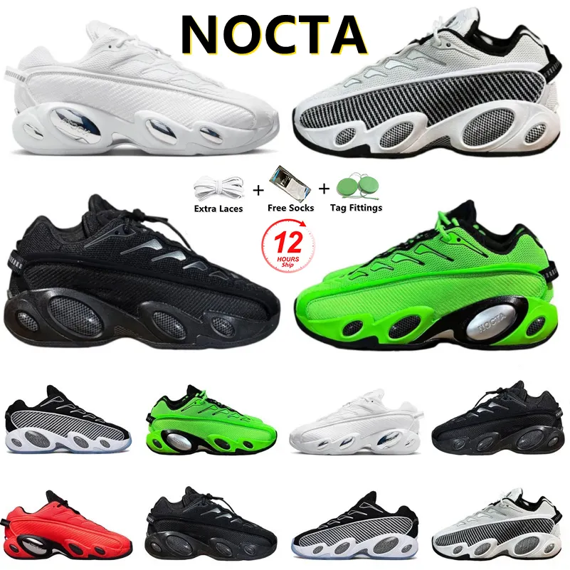 NOCTA GLIDE x Hot Step Terra Drake Running Shoes Airness Trainers Designer Red Drake Black White Grey Green Men Bright Crimson Sports Outdoors Sneakers Size 36-45