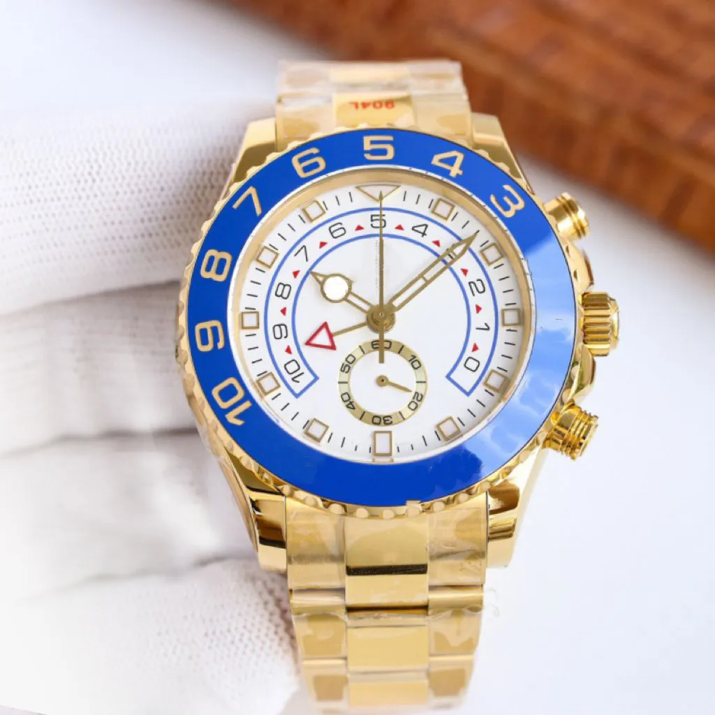 Mens relógio menwatch para relógios de movimento prata 904L pulseira de aço inoxidável safira Orologio relógios relógio de luxo de alta qualidade com caixa