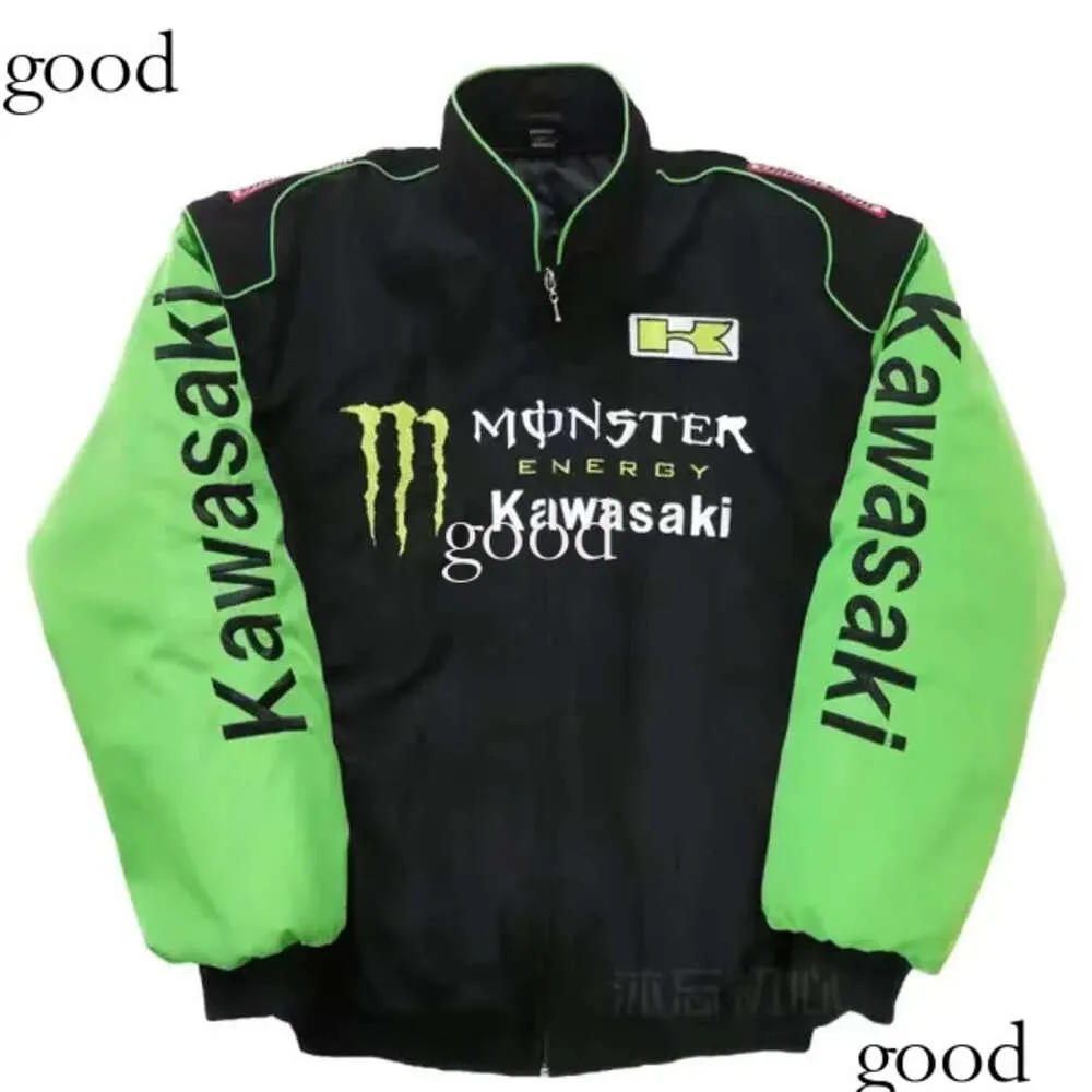 Męska kurtka designerska kurtka wyścigowa F1 Racing Full Hafted Casual Jacket European and American Resese 207