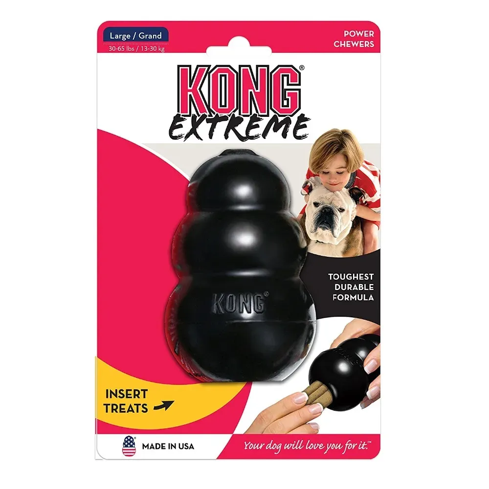 Toys SXXL KONG Extreme Jouet pour chien avec votre choix de friandises pour chien