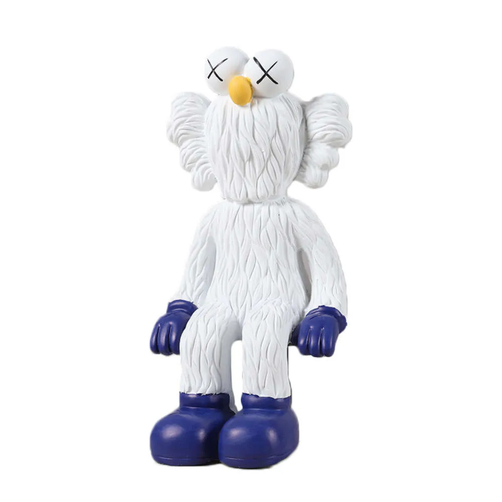 kaws sesame street 만화 인형 조각품 공예 어린이 옷가게 창 폭력 곰 장식