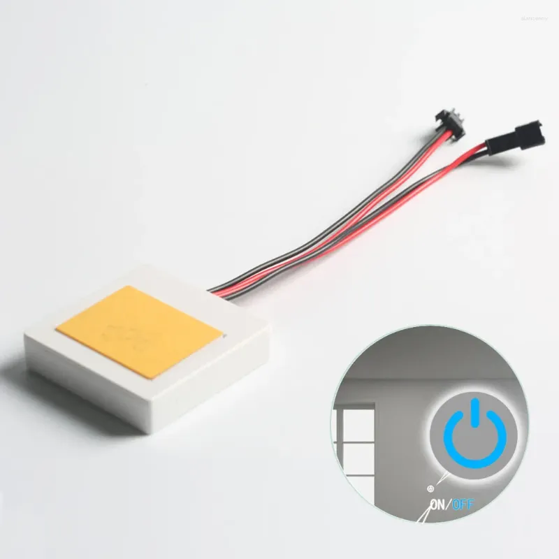 Smart Home Control 12V Touch Schalter Sensor Drei-geschwindigkeit Dimmen LED Stufenlose Farbe Dimmbar Versteckt Für Badezimmer Spiegel Beleuchtung