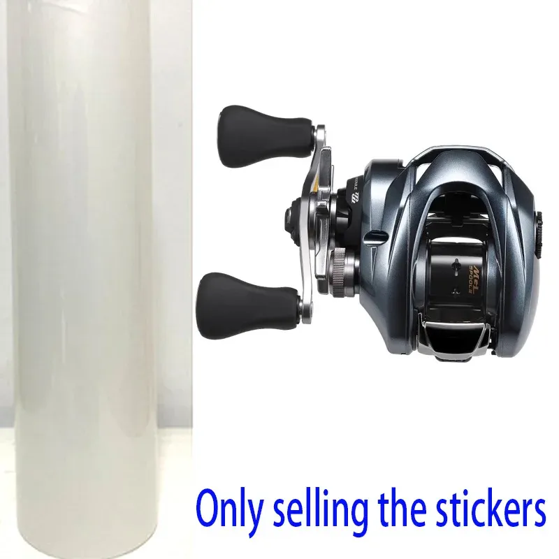 Bolos para Shimano 22 Aldebaran BFS Water Drop Wheel Wheel Transpare Protective Film Change Color Membrane Sticker