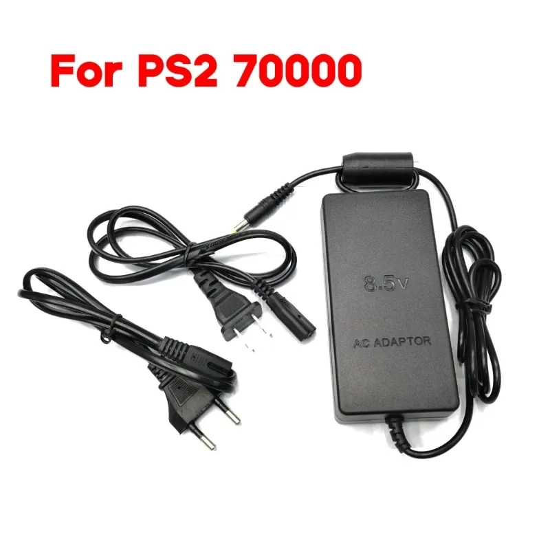 Chargers EU/US Standard AC 100~240V Adapter Power Supply Charger Cord DC 8.5V 5.6A Adaptor For Sony Playstation 2 PS2 Slim 70000 Series