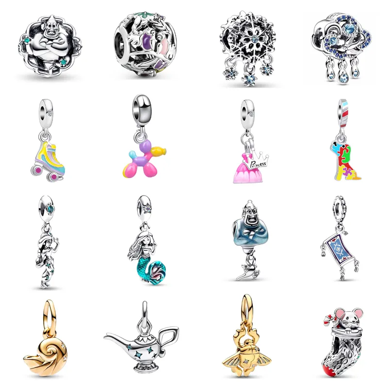 New Fashion Charm Original s925silver Puppy Mouse Conch Beads Suitable for Original Women's Bracelets Jewelry Accessories Gifts