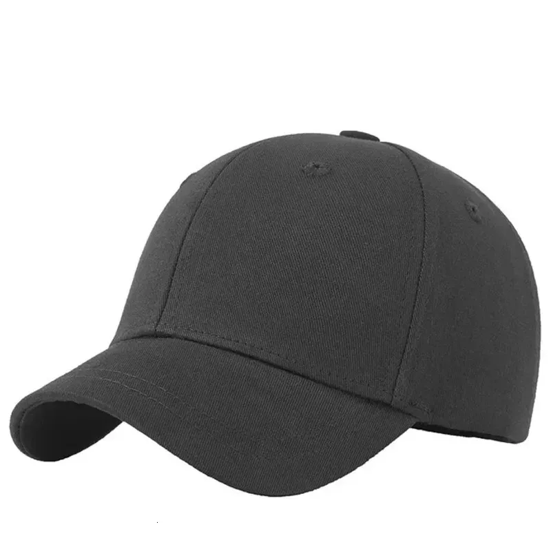 5cm Small Brim Baseball Cap Ladies Cycling Cotton Sun Hat Big Head Man Plus Size Caps 5559cm 6065cm 240219